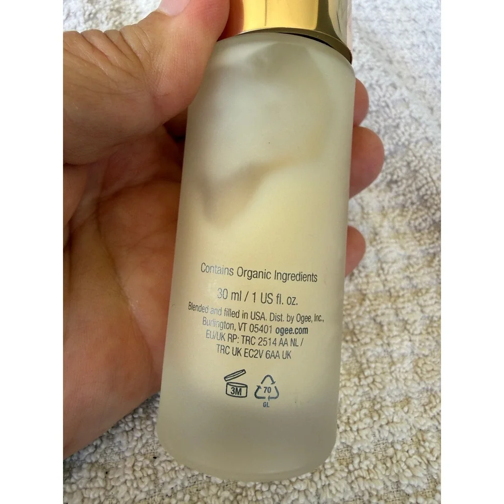 Ogee Hydraganics Silky Dream Cleansing Cream 1oz Organic Face Wash Cleanser
